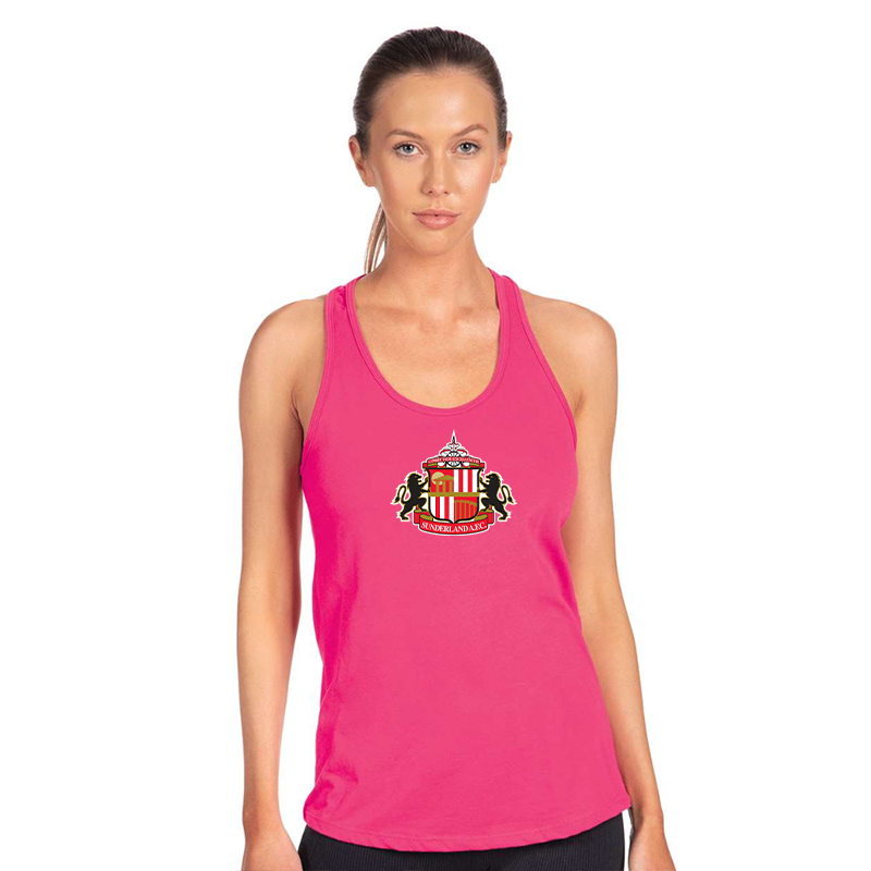 Women's Sunderland AFC Soccer Next Level Ideal Racerback Tank
